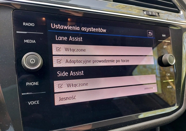 Volkswagen Tiguan Allspace cena 129900 przebieg: 110650, rok produkcji 2019 z Ogrodzieniec małe 631